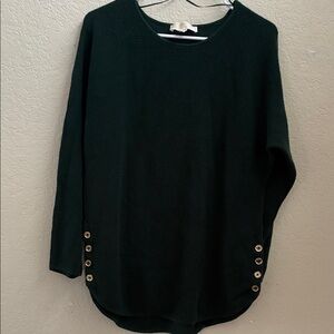 Michael Kors Forest Green Knit Sweater